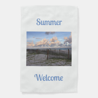 WELCOME Summer garden flag SGI FL.
