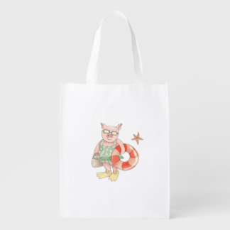 Welcome summer! grocery bag