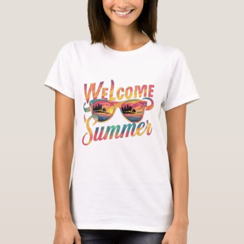 Welcome summer  T_Shirt