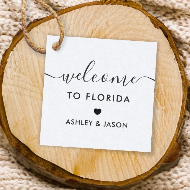 Welcome Tag, Wedding Welcome Bag Gift Tags, Kraft Favor Tags (Creator Uploaded)