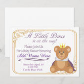 Welcome The Little Prince (Front/Back)