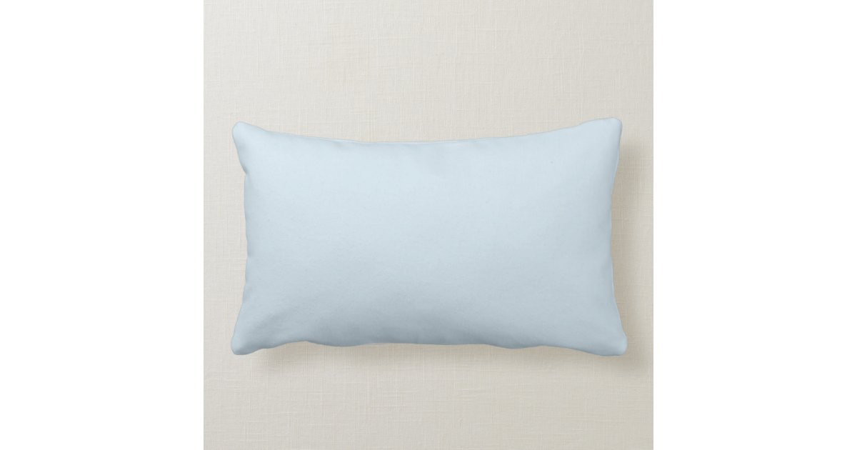 Welcome Throw Pillow in Periwinkle and Gray-Blue Zazzle