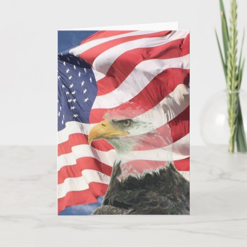 Welcome To A New United States Citizen Greetings Card