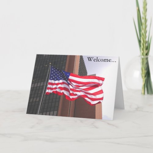 Welcome to America  CongratualtionsCitizenship Card