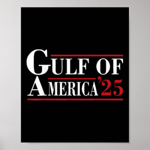 Welcome To America Gulf - Gulf Of Mexico 2025 Poster