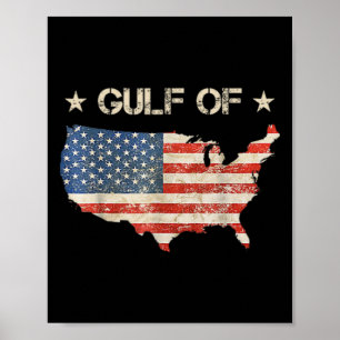 Welcome To America Gulf Tee Gulf Of Mexico 2025 2- Poster