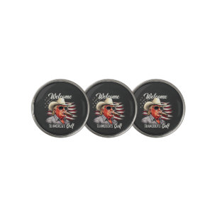 Welcome to America's Gulf Trump East Cost Mexico Golf Ball Marker