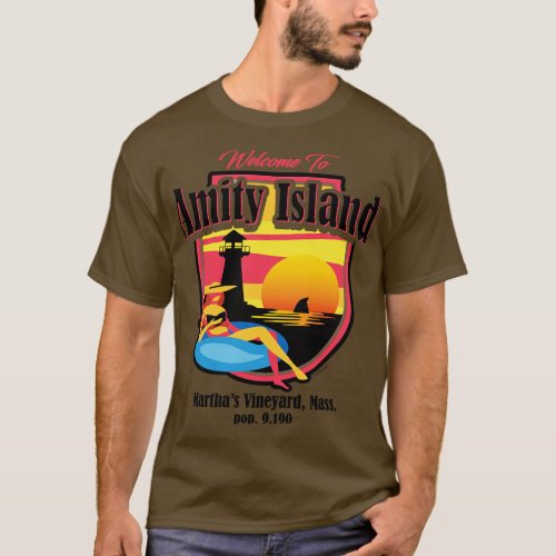 Welcome to Amity Island T_Shirt