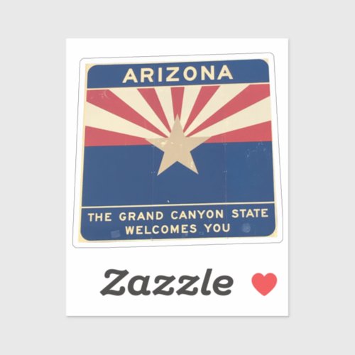 Welcome to Arizona Sticker