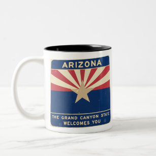Welcome to Arizona Two-Tone Coffee Mug