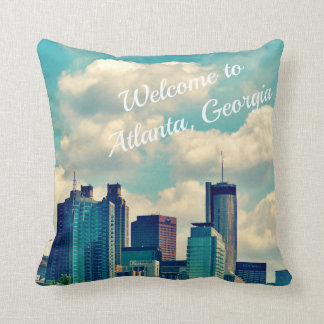 Welcome to Atlanta, Georgia Throw Pillow