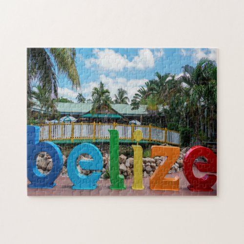 Welcome to Belize Jigsaw Puzzle