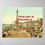 Welcome to Blackpool Poster