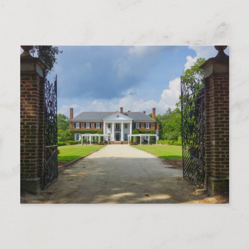 Welcome To Boone Hall Postcard