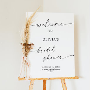 Welcome To Bridal Shower Sign, Bridal Shower Sign