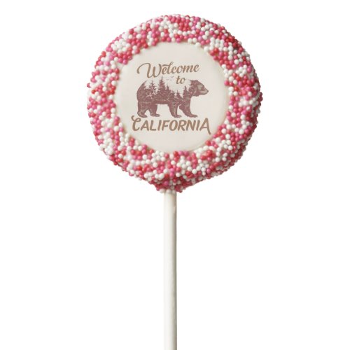 Welcome to California Bear Forest  Chocolate Covered Oreo Pop