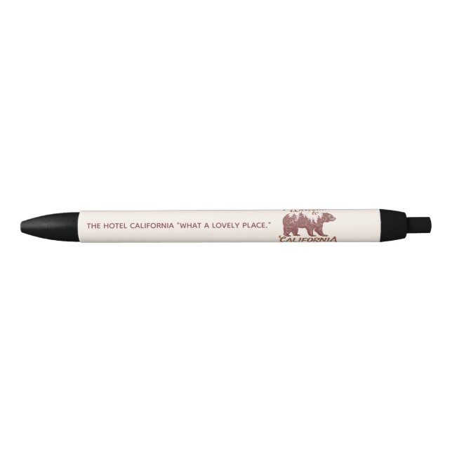 Welcome to California Bear Forest  Pen (Front)