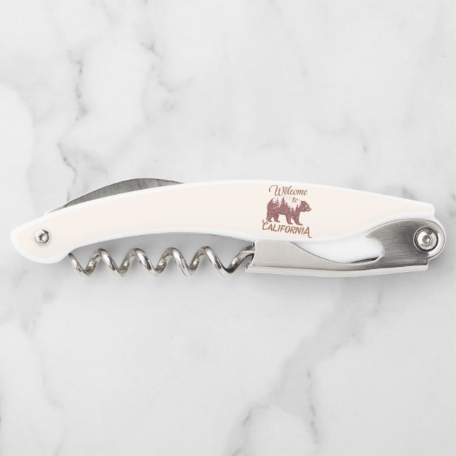 Welcome to California Bear Forest  Waiter's Corkscrew (Back)