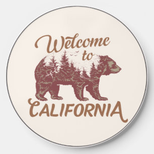 Welcome to California Bear Forest Wireless Charger