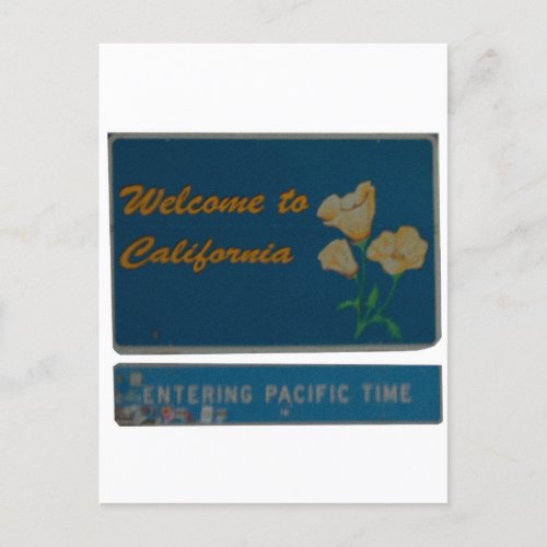 Welcome to California Postcard