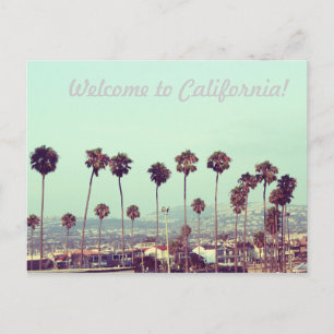 Welcome to California! Postcard