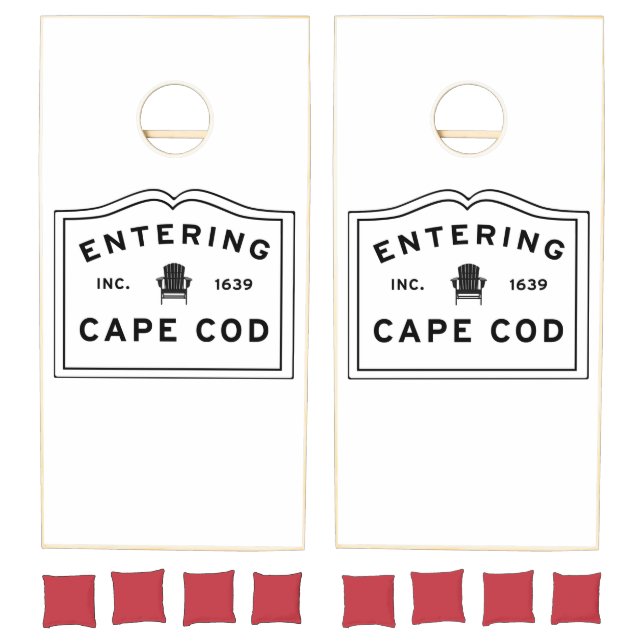 Welcome to Cape Cod MA Cornhole Set (Set)