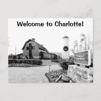 Welcome to Charlotte! Postcard