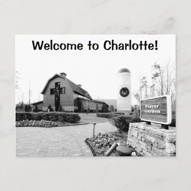 Welcome to Charlotte! Postcard (Front)