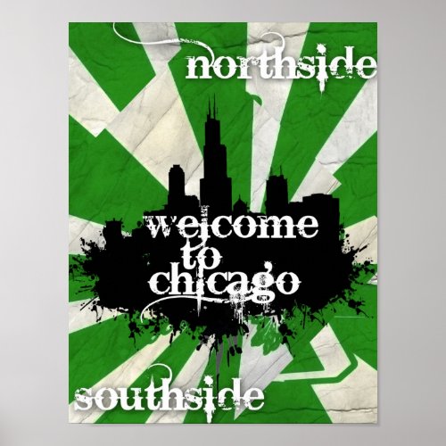 Welcome to Chicago Poster