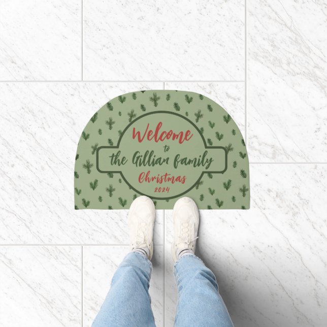 welcome to Christmas Doormat (Indoor)