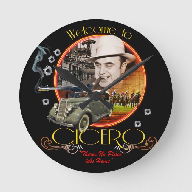 Welcome to Cicero Round Clock (Front)
