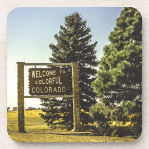 Welcome to Colorful Colorado Beverage Coaster