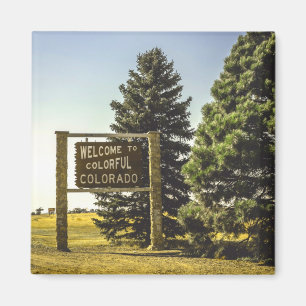 Welcome to Colorful Colorado Magnet