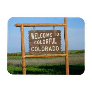 Welcome to Colorful Colorado Square Magnet. Magnet