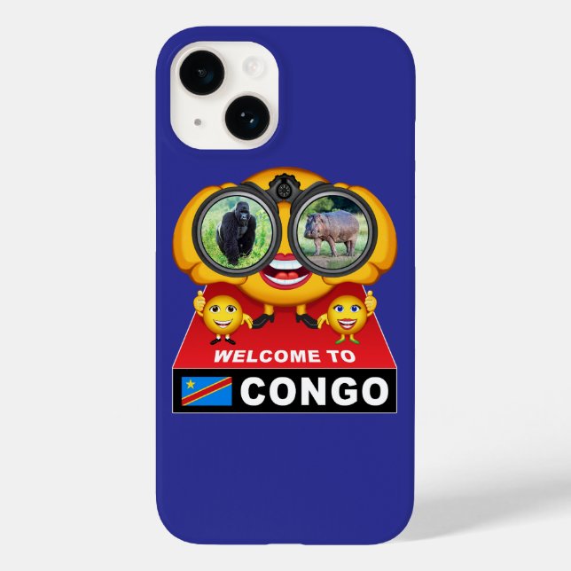 Welcome to Congo Case-Mate iPhone Case (Back)