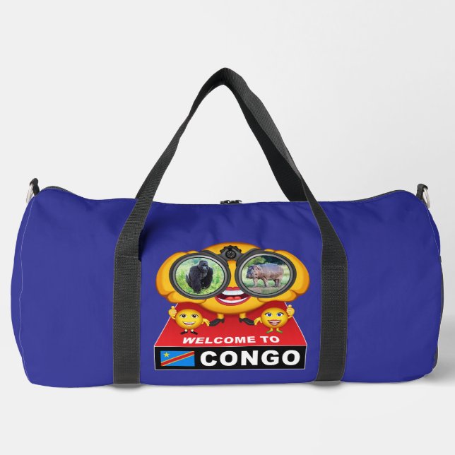 Welcome to Congo Duffle Bag (Front)