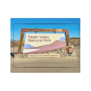 Welcome to Death Valley Metal Art Decor