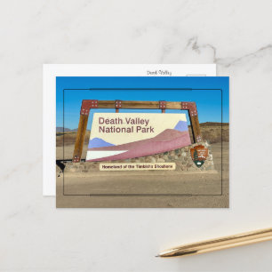 Welcome to Death Valley National Park Postcard