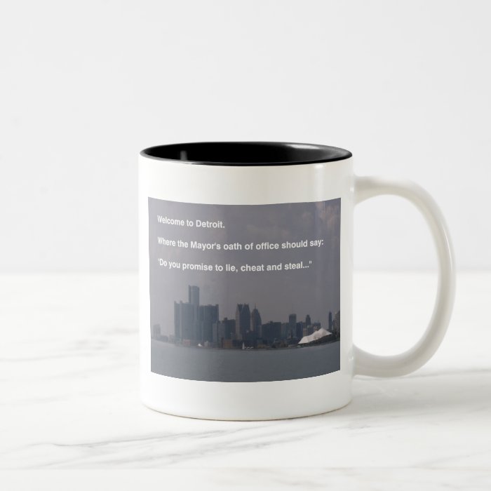 Welcome to Detroit Mug