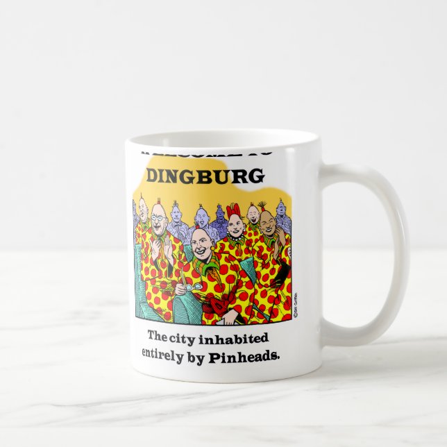 Welcome To Dingburg #3 Coffee Mug (Right)