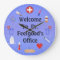 Welcome To Doctor's Office Customizable Clock