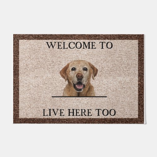 Welcome To Dog Home Mat Lovely Dog Doormat