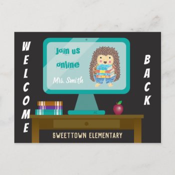 Welcome To E-learning Postcard by ArianeC at Zazzle