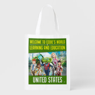 Welcome to Eddie's World of Learning and Education Grocery Bag