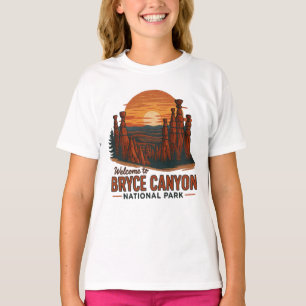 Welcome to Embroidery Bryce Canyon National USA T-Shirt