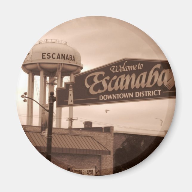 Welcome to Escanaba Magnet (Front)