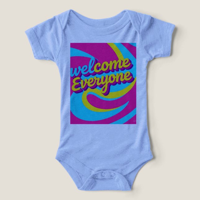 Welcome to everyone design for  infant t-shirt (Design Front)