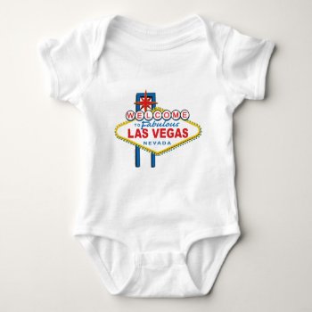 Welcome To Fabulous Las Vegas Baby Bodysuit by Incatneato at Zazzle