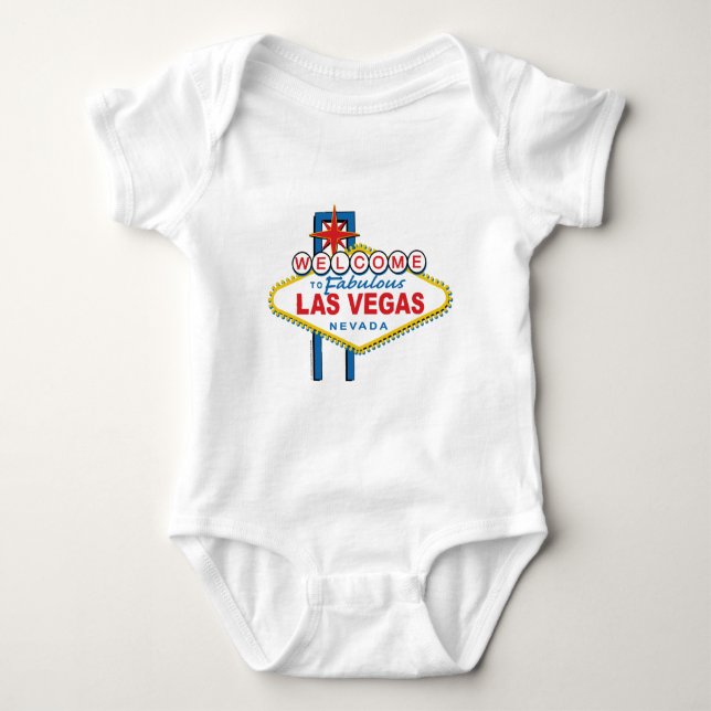 Welcome to Fabulous Las Vegas Baby Bodysuit (Front)