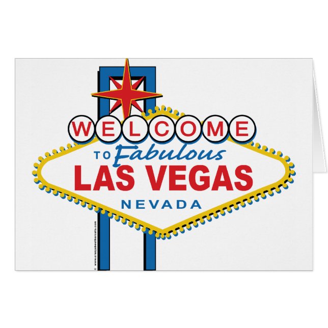 Welcome to Fabulous Las Vegas Cards (Front Horizontal)
